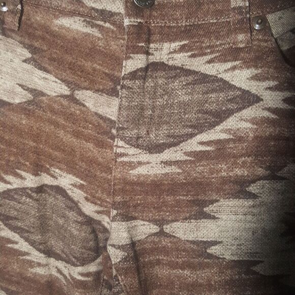 RALPH LAUREN Aztec Straight Leg Jeans - Size 4 - Picture 3 of 6